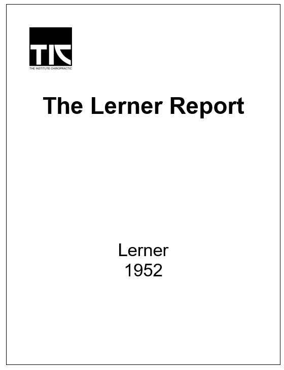 The Lerner Report