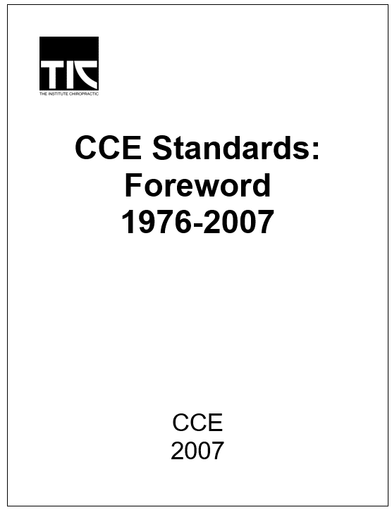 CCE Standards