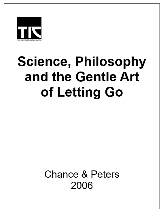 Art of Letting Go – Chance and Peters