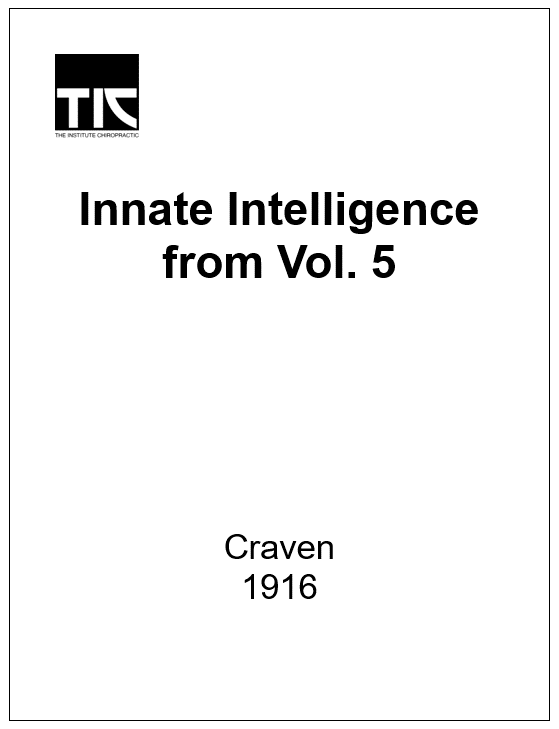 Innate Intelligence – Craven
