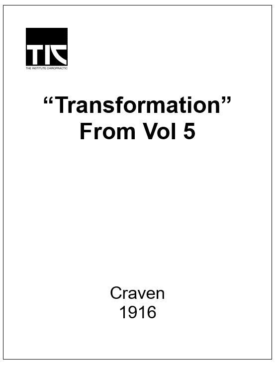 Transformation – Craven