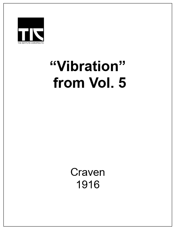 Vibration – Craven