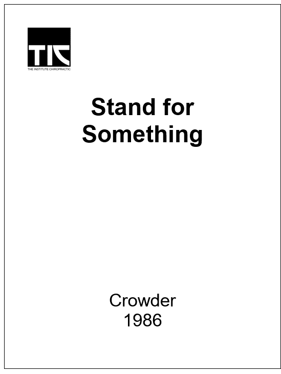 Stand for Something – Crowder