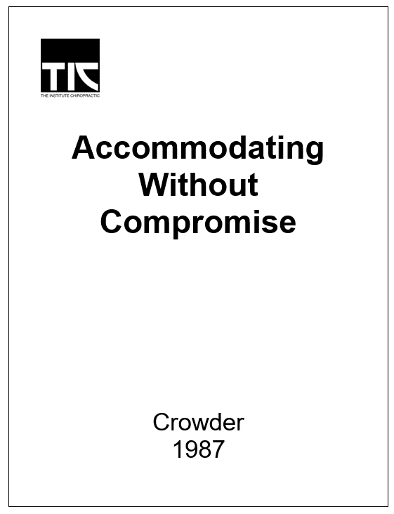 Accommodating – Crowder