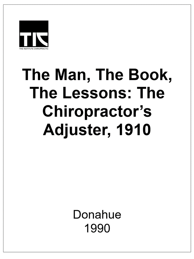 The Man, The Book, The Lessons