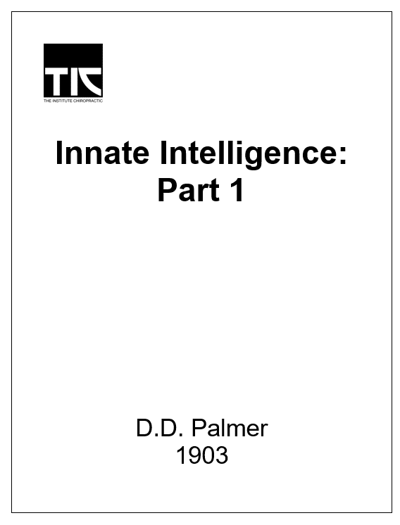 Innate Intelligence: Part 1