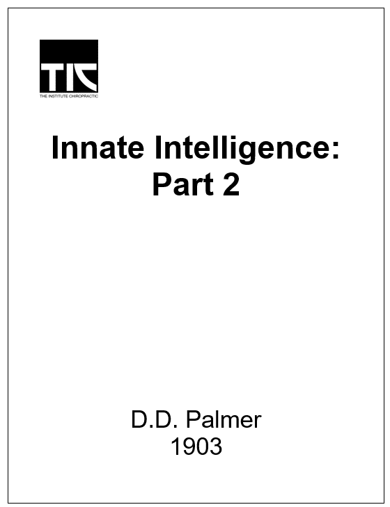 Innate Intelligence: Part 2