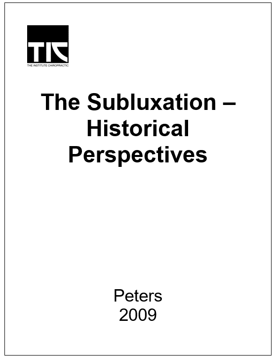 The Subluxation