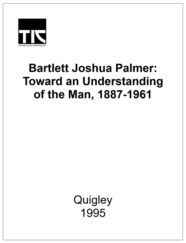 Bartlett Joshua Palmer