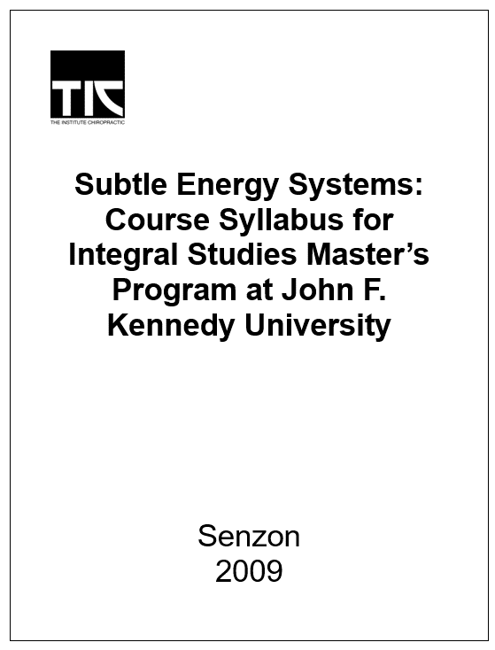 Subtle Energy Systems