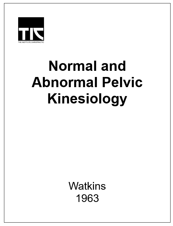 Normal and Abnormal Pelvic Kinesiology
