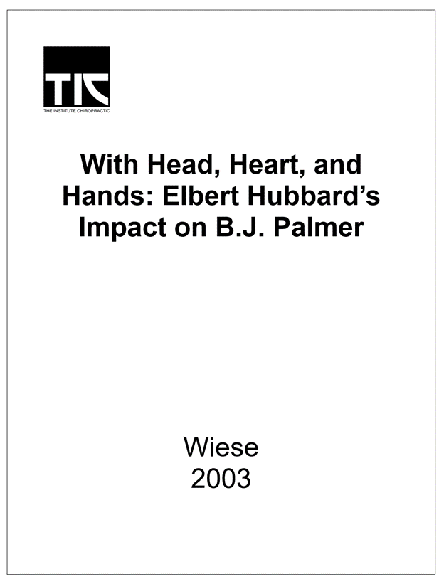 With Head, Heart, and Hands