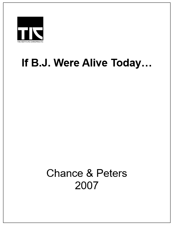 If B.J. Were Alive Today…