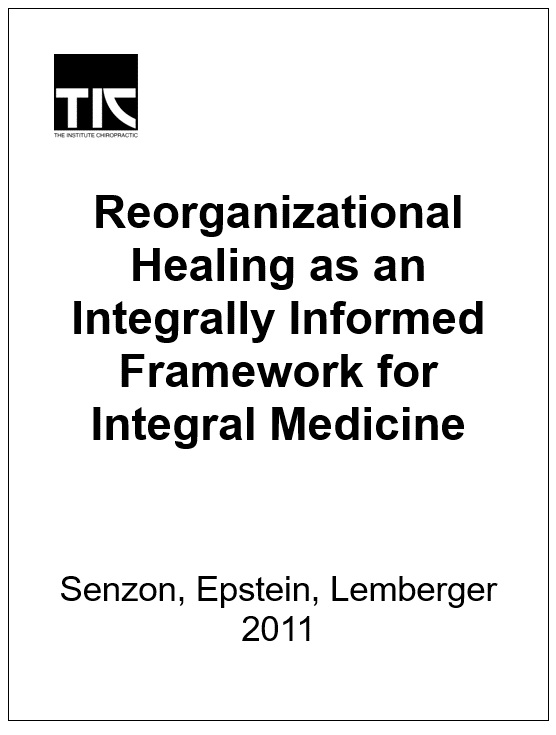 ROH as an Integrally Informed Framework