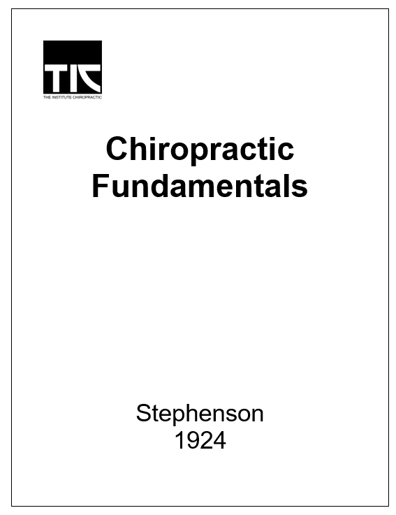 Chiropractic Fundamentals