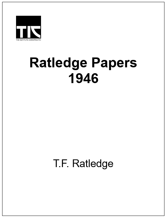 Ratledge Papers 1946